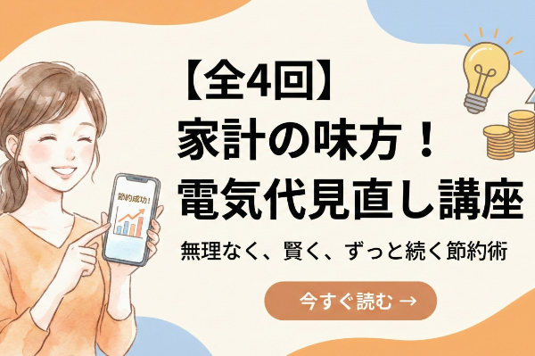電気代見直し