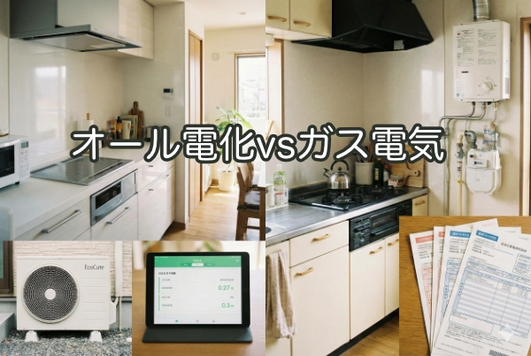 【2026年版】「夜の秘密工場」がカギ？ オール電化 vs ガス併用、どっちがお得かシミュレーション！