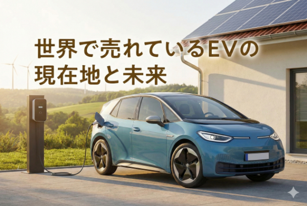 EVはまだ早いという考えはもう古い？航続距離500km超の最新技術と世界販売ランキングを解説