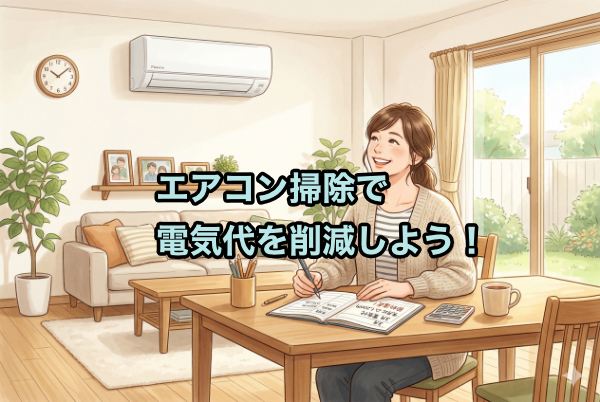 夏の準備で電気代が変わる！自分ですぐできるエアコン掃除3つのポイント