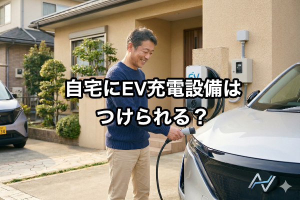 「今の自宅にEV充電設備はつけられる？」