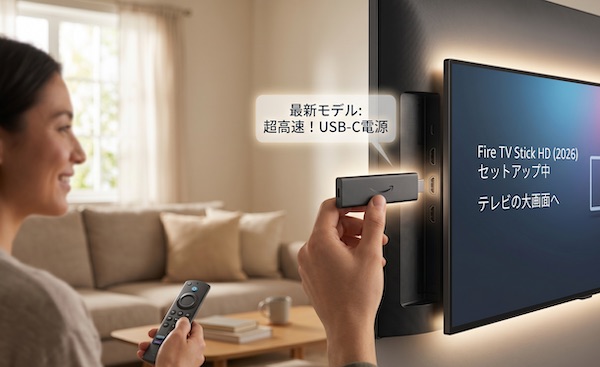 スマホ視聴はもう卒業！Fire TV Stickでリビングを最高の映画館に変える導入ガイド【2026年最新版】