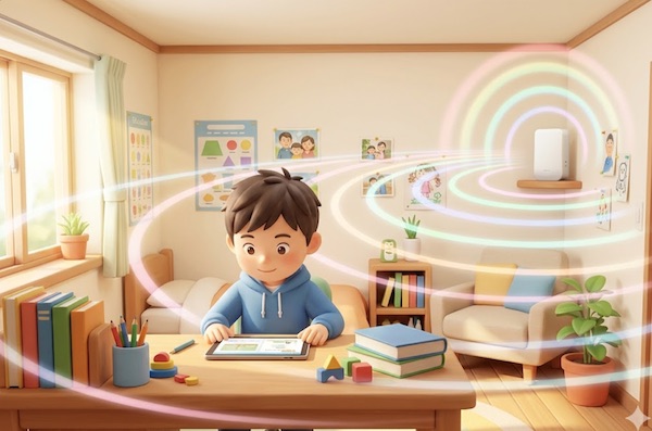 【教育・環境編】オンライン学習がサクサク進む！子供の成長を支える自宅Wi-Fi環境の整え方