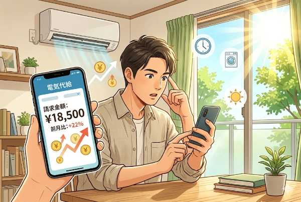 【夏の電気代】市場連動型プランの落とし穴？猛暑日の高騰を防ぐ賢いリスク対策