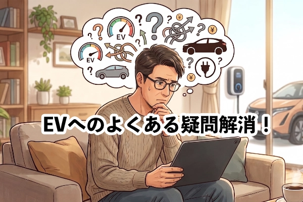EV電気自動車の疑問を解消！気になる「よくある質問」総まとめ