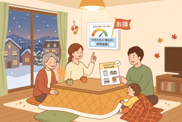 2026年冬版｜寒くなる前に準備！今日からできるガス代節約術と給湯器の安心チェック