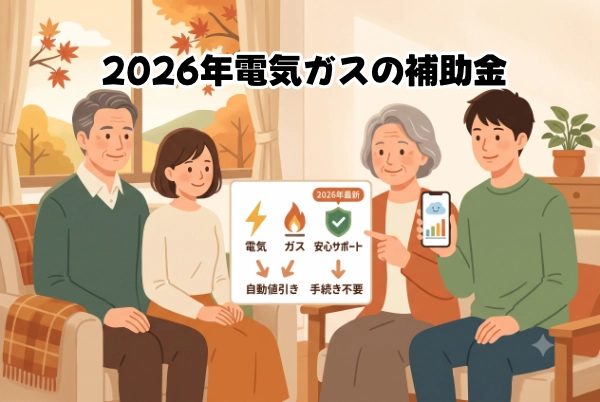 2026年最新｜まだ間に合う？電力・ガスの補助金制度を賢く使う安心ガイド