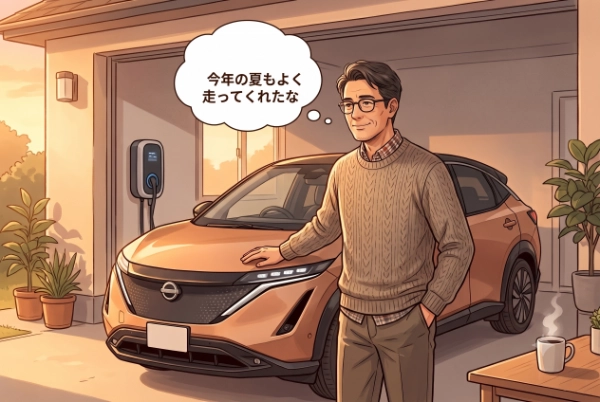 猛暑を乗り切った電気自動車(EV)へ。夏の終わりにやっておきたい愛車のセルフチェック